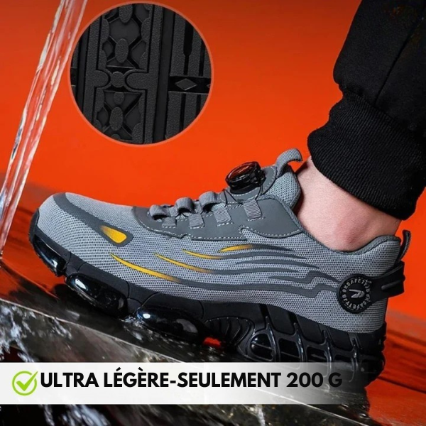 SteelGuard - Chaussures de sécutié ergonomiques et antidouleur