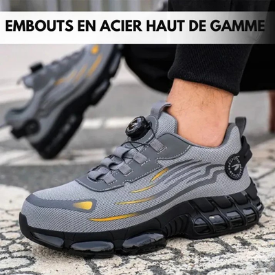SteelGuard - Chaussures de sécutié ergonomiques et antidouleur