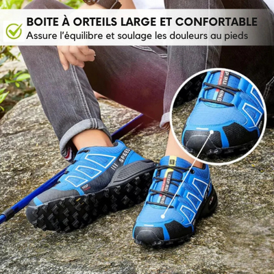 FlexTrail - Chaussures de trekking et de randonnée ergonomiques antidouleur