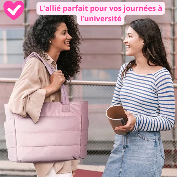 Urban Cabas™ – Sac cabas matelassé 20 L avec compartiment PC 15,6"