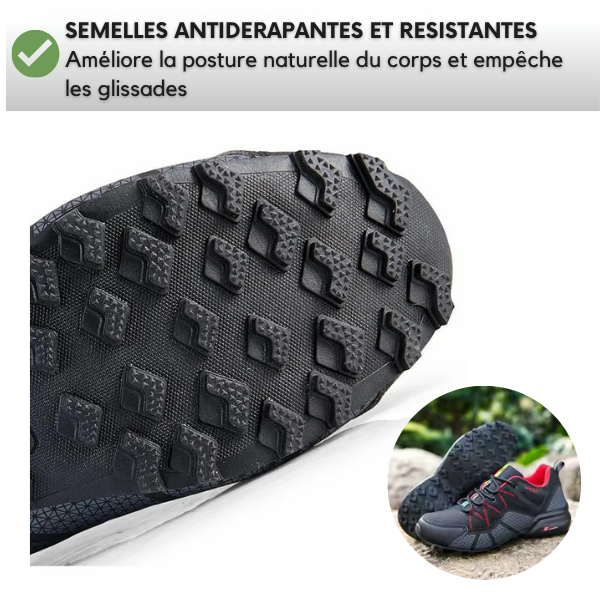 Flextrail PRO™ - Chaussures de trekking et de randonnée ergonomiques antidouleur