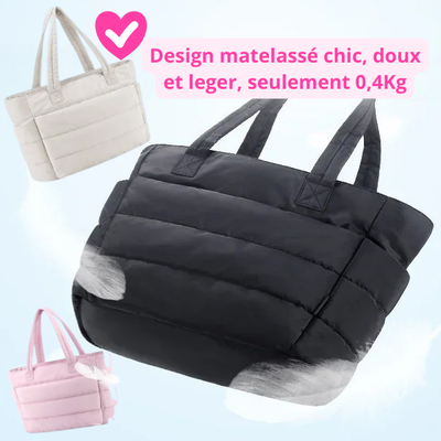 Urban Cabas™ – Sac cabas matelassé 20 L avec compartiment PC 15,6"
