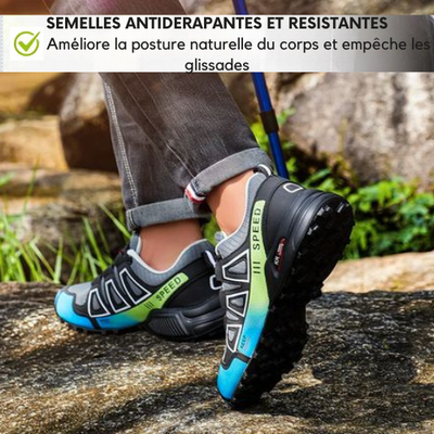 FlexTrail - Chaussures de trekking et de randonnée ergonomiques antidouleur