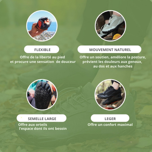 OrthoPath™ - Chaussures de marche orthopédiques