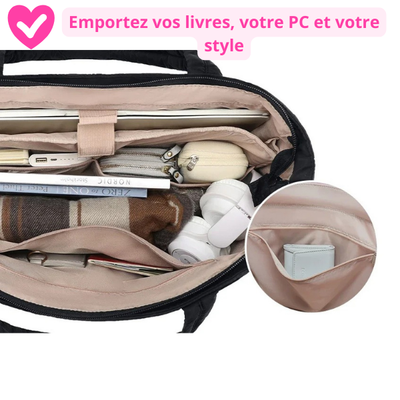 Urban Cabas™ – Sac cabas matelassé 20 L avec compartiment PC 15,6"
