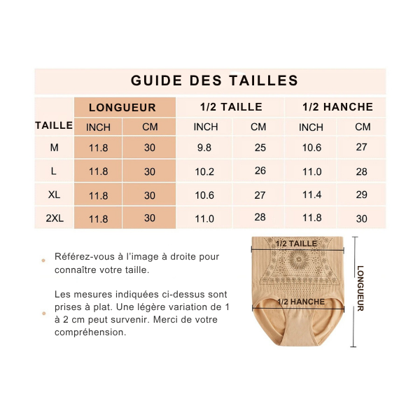 TailleZen™ - Culotte gainante amincissante