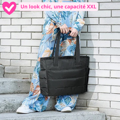 Urban Cabas™ – Sac cabas matelassé 20 L avec compartiment PC 15,6"