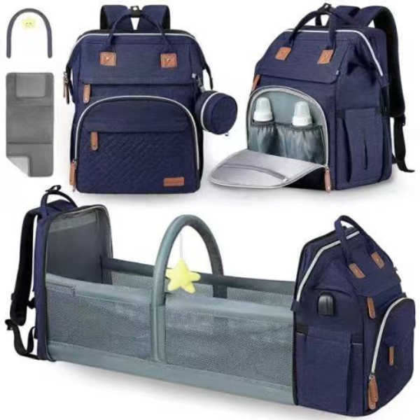 Nidéo - Sac à langer tout-en-un avec espace de change