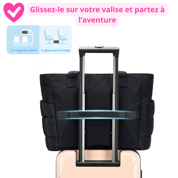 Urban Cabas™ – Sac cabas matelassé 20 L avec compartiment PC 15,6"