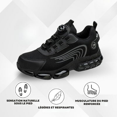 SteelGuard - Chaussures de sécutié ergonomiques et antidouleur