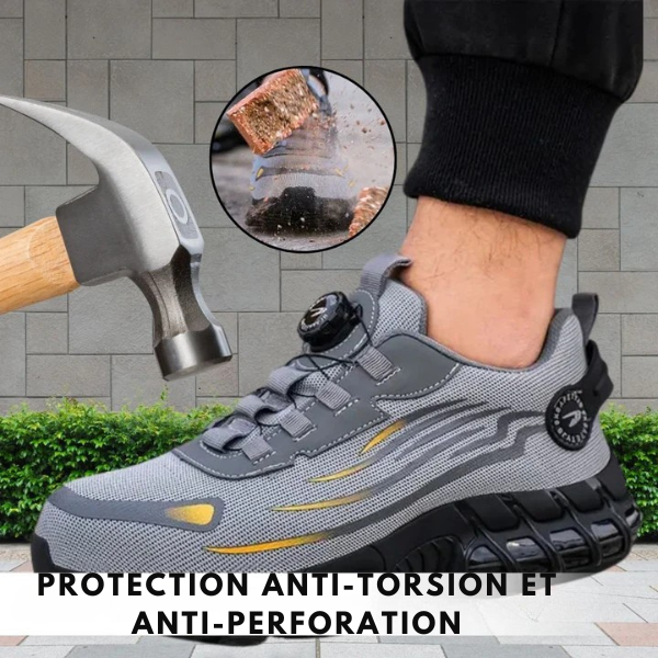 SteelGuard - Chaussures de sécutié ergonomiques et antidouleur