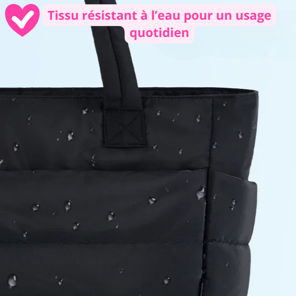 Urban Cabas™ – Sac cabas matelassé 20 L avec compartiment PC 15,6"