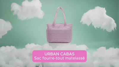 Urban Cabas™ – Sac cabas matelassé 20 L avec compartiment PC 15,6"